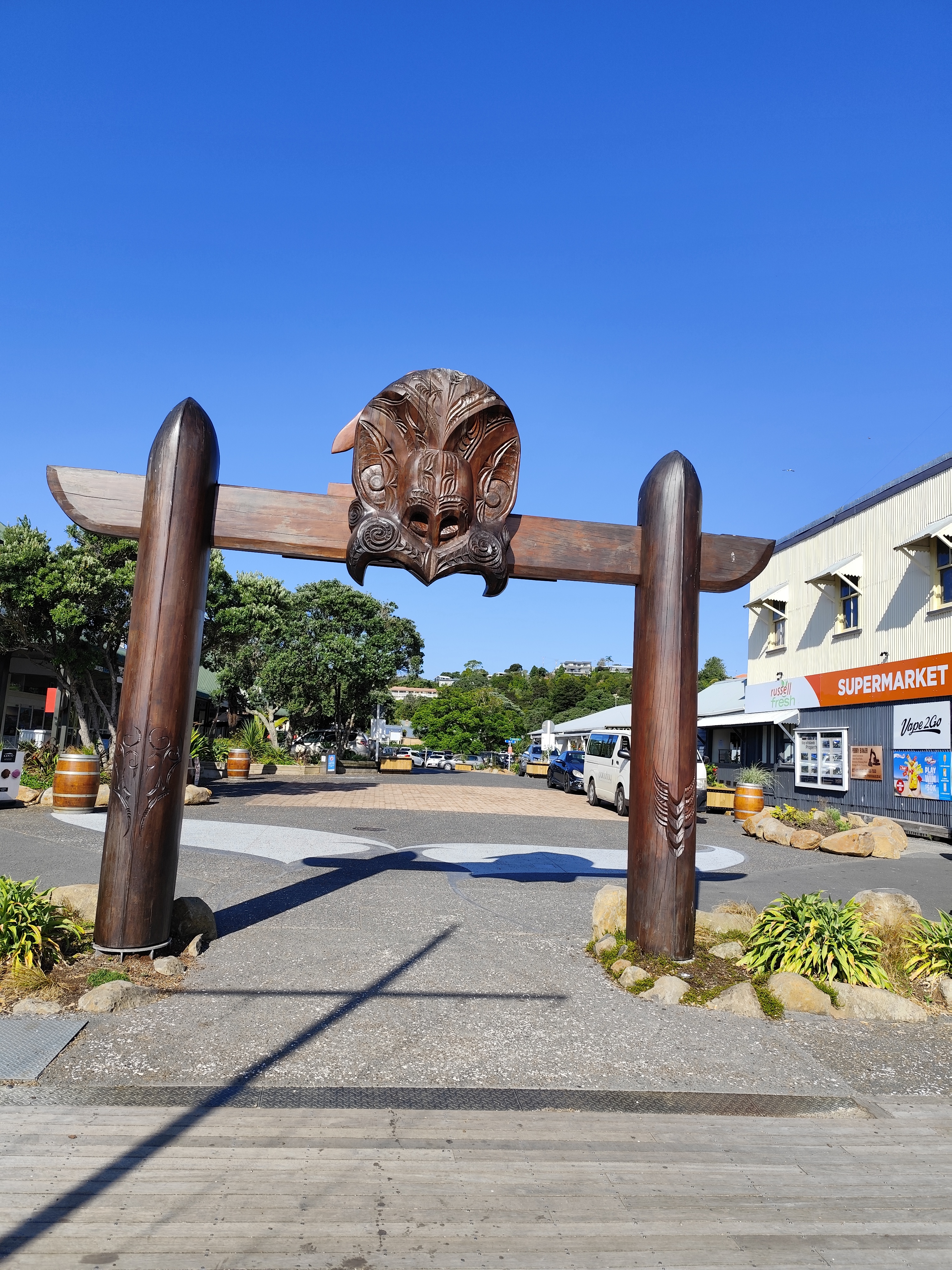 Tag 4 - Paihia und die kleine Insel Russel russel am hafen (1)